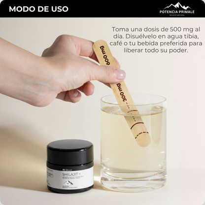 Shilajit Puro de Alta Montaña