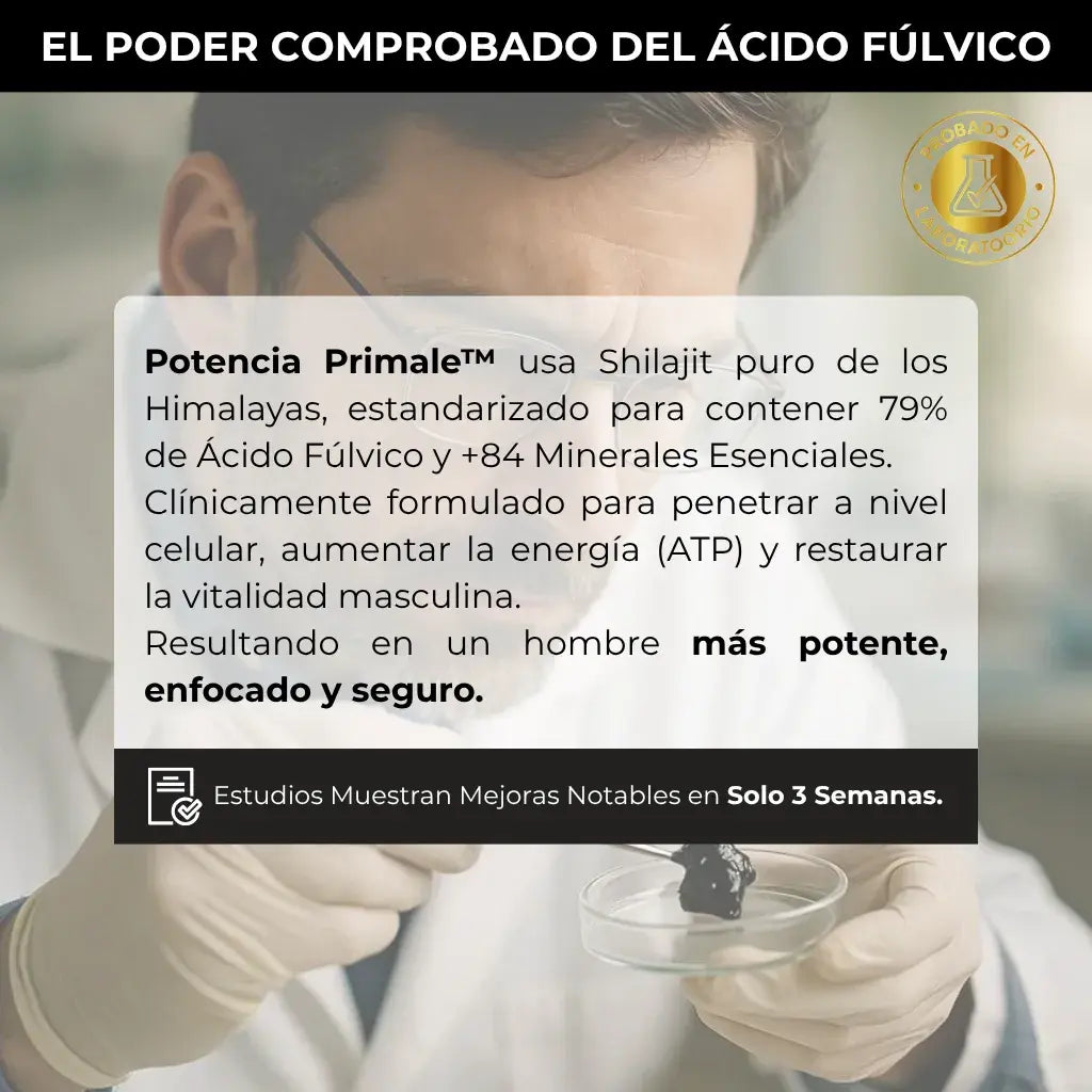 Gomitas de Shilajit para Vigor y Energía Masculina